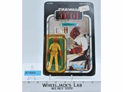Admiral Ackbar 65 Back Star Wars ROTJ 1983 Kenner Action Figure NEW MOSC