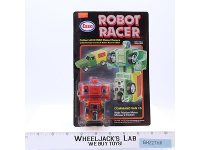Command Van #5 W/Friction Motor RED Gobot KO Robot Racer 1980s Esso Figure MOSC