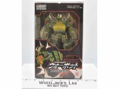WB001 Defender Warbot Fans Project Ltd. 2010 Third Party MISB