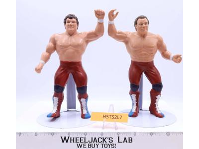 British Bulldogs Dynamite Kid Davey Boy WWF 1986 LJN Titan Sports 8" Wrestling