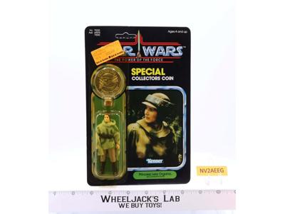 Princess Leia Combat Poncho 92 Back Star Wars POTF 1984 Kenner Figure NEW MOSC