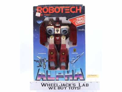 Red Alpha Fighter Robotech Triple Changer Gakken Robotech Action Figure