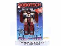 Red Alpha Fighter Robotech Triple Changer Gakken Robotech Action Figure