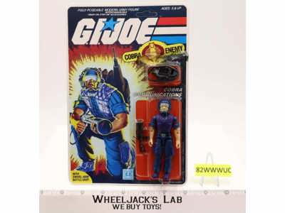 Tele-Vipers GI Joe 1985 Hasbro Reproduction Packaging Action Figure