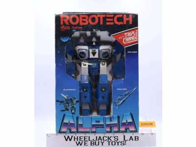 Blue Alpha Fighter Robotech Triple Changer Gakken Robotech Action Figure
