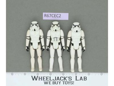 Lot of 3 Star Wars Imperial Stormtroopers 1980s Kenner Vintage Action Figures