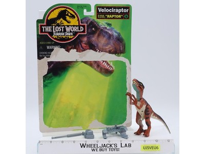 Velociraptor JP06 Restraint Gear 100% Complete Jurassic Park 1997 Hasbro Figure