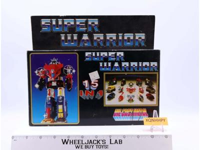 Super Warrior Armour Fleet 15 in 1 Die Cast Voltron KO Robot Action Figure