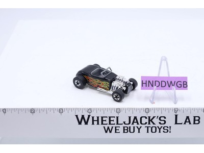 Street Rodder Black T-Bucket Hot Rod 1975 1977 Mattel Hot Wheels Blackwall NM