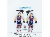 Tomax & Xamot V1 100% Complete G.I. Joe 1985 Hasbro Vintage Action Figure
