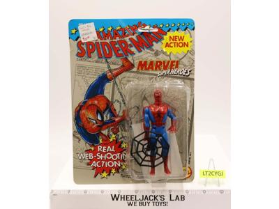 Amazing Spiderman Marvel Superheroes Action Figure ToyBiz 1991 MOSC
