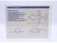 Cobra Sea Ray 1987 ORIGINAL Instructions / Blueprints G.I. Joe