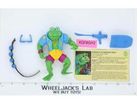 Genghis Frog 100% Complete Teenage Mutant Ninja Turtle TMNT Playmates 1989