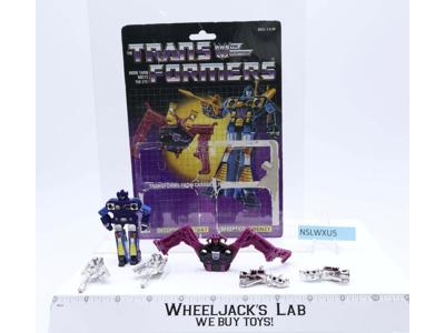 Ratbat & Frenzy 100% Complete W/CARDBACK 1986 Vintage G1 Transformers