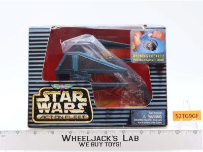 Tie Interceptor Complete Star Wars Action Fleet Micro Machines 1996 Galoob