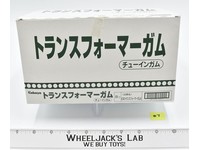 Fight! Super Robot Lifeform #7 Transformers Tomy Takara Kabaya Gum 4 Box of 8