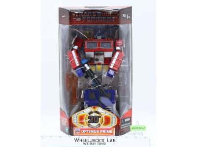 Optimus Prime Transformers Classics 20th Anniversary 2004 Hasbro NEW MISB SEALED