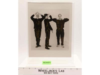 Robert O'Reilly JG Hertzler & Garrett Wang Star Trek AUTOGRPAHED 8 x 10 Picture