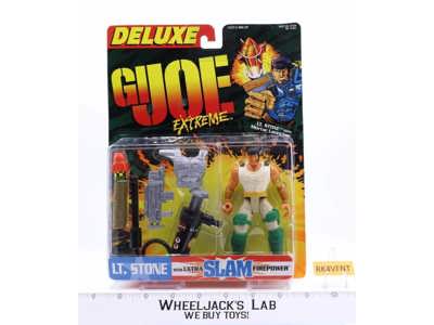 LT. Stone GI Joe Extreme 1995 Hasbro Action Figure NEW MOSC SEALED