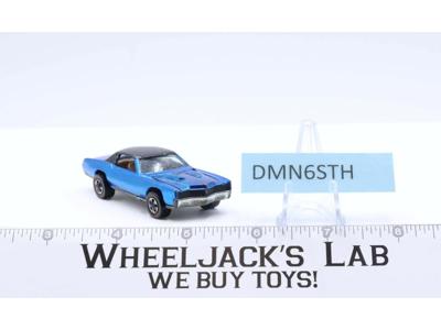 Custom Eldorado Blue Hot Wheels 1969 Redline Vintage Mattel RL