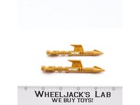 D.E.M.O.N. Missile Rockets x2 1988 GI Joe Hasbro Vintage Action Figure Vehicle