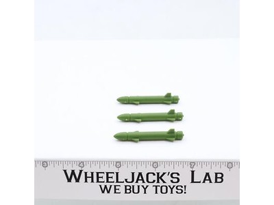 Eliminator Missiles x3 1987 GI Joe Hasbro Vintage Action Figure Vehicle