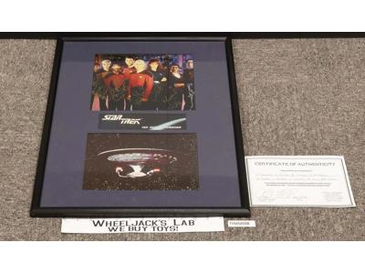Cast of Star Trek Next Generation Signed AUTOGRAPHED Sirtis Stewart Stiner Dorn