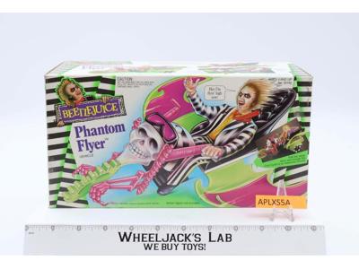 Phantom Flyer Vehicle Beetlejuice 1990 Kenner Toy Car NEW MIB SEALED
