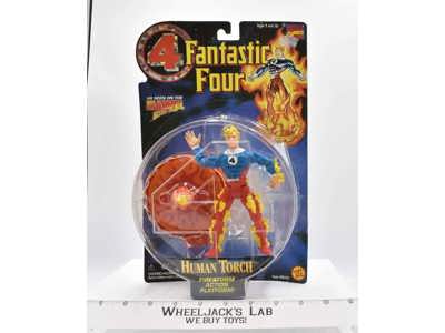 Human Torch Fantastic Four Marvel Comics MOSC 1996 Toybiz