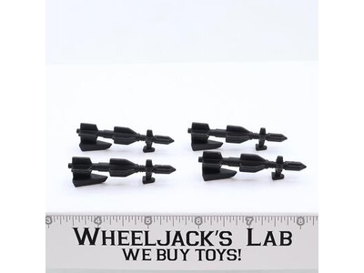 Avalanche Ski Missiles x4 1990 GI Joe Vintage Hasbro Action Figure Vehicle