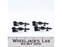 Avalanche Ski Missiles x4 1990 GI Joe Vintage Hasbro Action Figure Vehicle