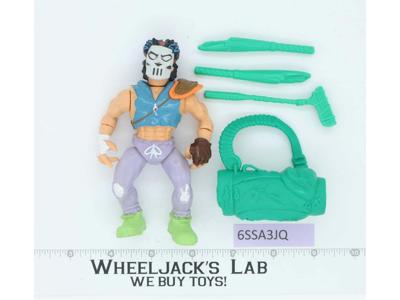 Casey Jones 100% Complete Teenage Mutant Ninja Turtles Playmates 1989 Vintage