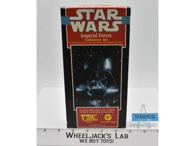 Imperial Forces Star Wars Wes End Games 1980's Metal Figures set of 10