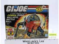 Cobra Pogo Ballistic Pod 100% Complete W/Box GI Joe 1987 Hasbro Figure Vehicle