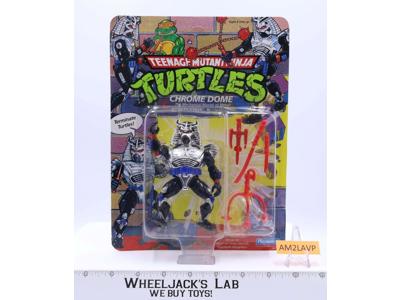Chrome Dome Teenage Mutant Ninja Turtles TMNT 1991 Playmates NEW MOSC SEALED