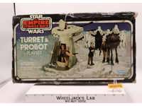 Turret & Probot 100% Complete W/Box NICE COLOR Star Wars ESB 1980 Kenner Playset