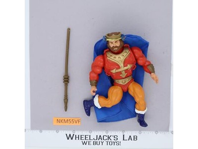 King Randor 100% Complete He-Man Masters of the Universe MOTU Mattel 1987 Figure