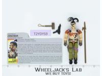 Zanzibar V1 100% Complete G.I. Joe 1987 Hasbro Vintage Action Figure