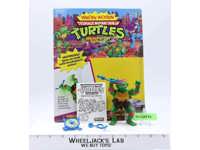Breakfightin' Raphael W/Cardback 100% Complete TMNT 1990 Playmates Vintage