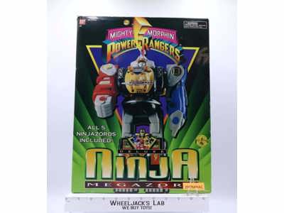 Deluxe Ninja Megazord 100% Complete Mighty Morphin Power Rangers 1995 Bandai