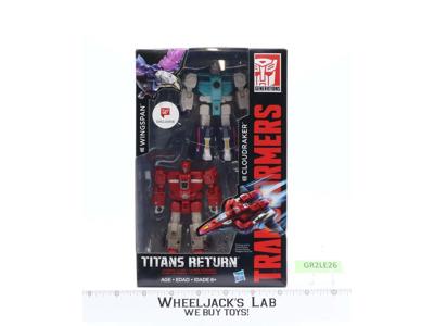 Wingspan & Cloudraker Transformers Titans Return 2016 Hasbro NEW MISB SEALED