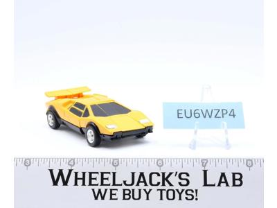 Countach Pocket Puzzler Yellow Lamborghini 100% complete 1984 Gobots Bandai