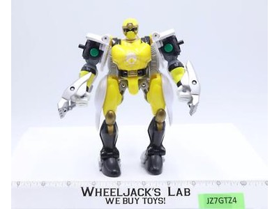 Ninja Storm Yellow Wind Triple Zord Morphin Lion Power Rangers 2002 Bandai