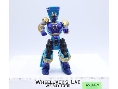 Ninja Storm Navy Thunder Triple Zord Morphin Power Rangers 2002 Bandai Blue