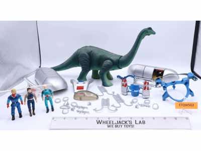 Diplodocus W/Questar & Aries 100% Complete Dino Riders 1989 Tyco Action Figure