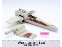 Battle Damage X-Wing Fighter GREY Star Wars 1977 Kenner Vehicle FOR PARTS