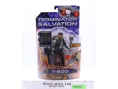 T-600 Terminator Salvation Interchangeable Heads 2008 Playmates Figure MOSC