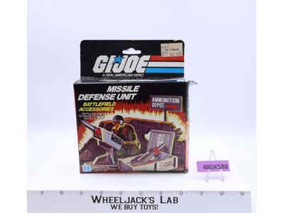 Missile Defense Unit 100% Complete W/Box GI Joe 1984 Action War Hasbro Vintage