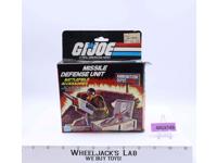 Missile Defense Unit 100% Complete W/Box GI Joe 1984 Action War Hasbro Vintage