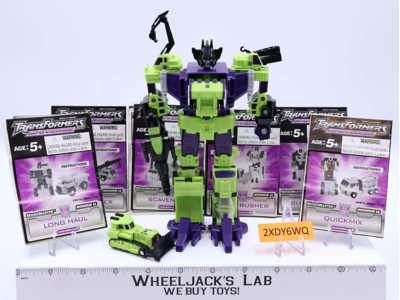 Devastator 100% Complete Transformers Universe Micromaster 2004 Hasbro